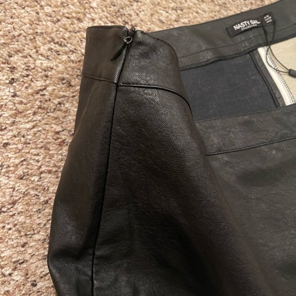 Nasty Gal Black and White Block Mini Skirt - Picture 4 of 4